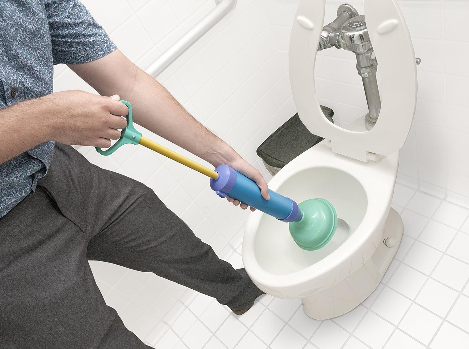 IdeaWorks Super Plunger Blue