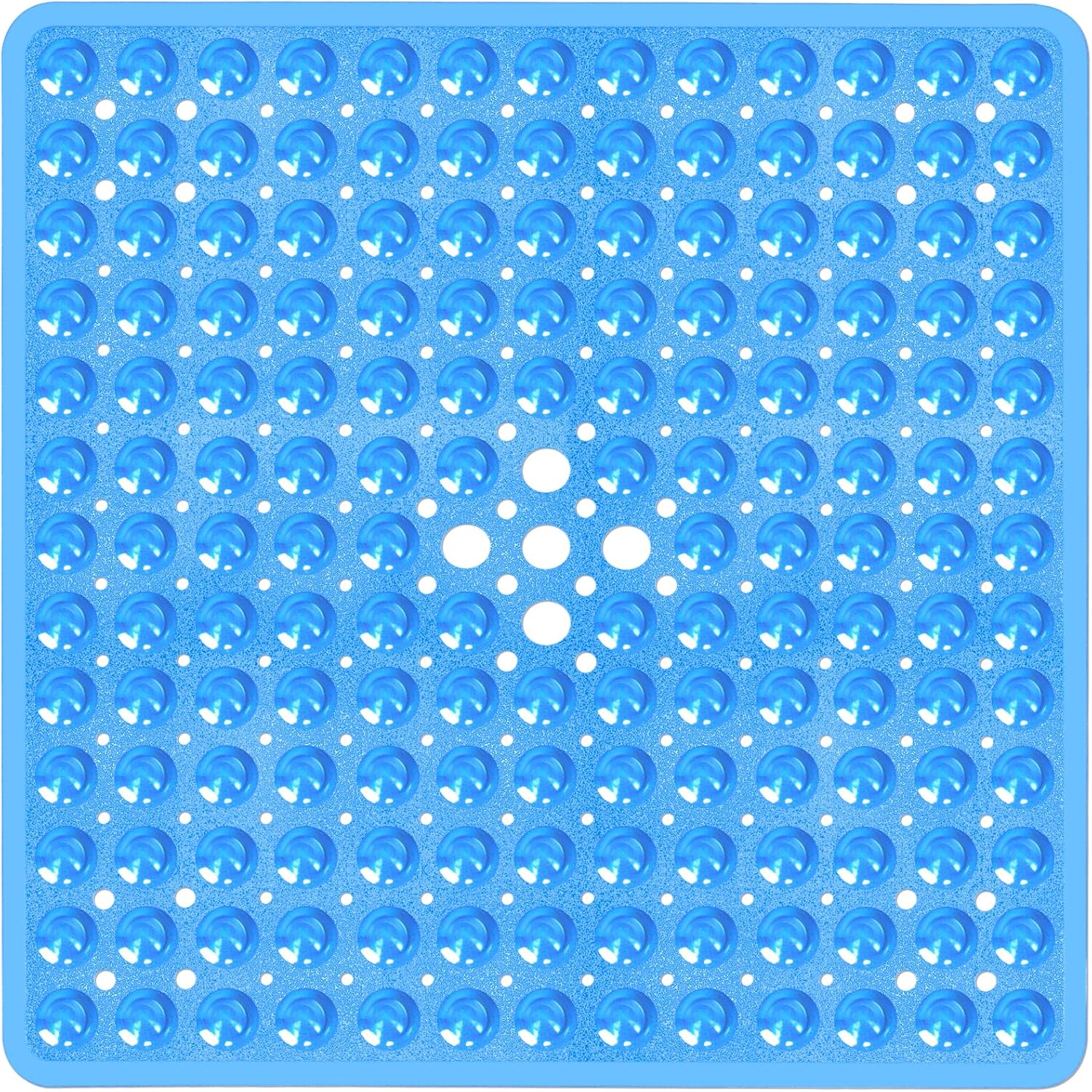 Naoloture Square Non-Slip Bath Mat with 169 Suction Cups