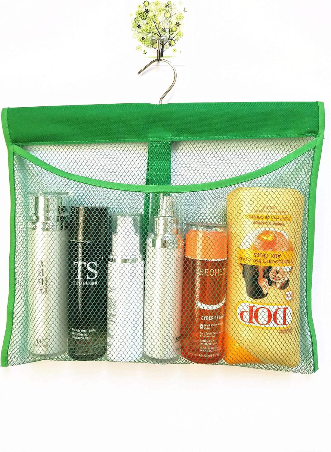 Dearjana Portable Mesh Pocket with Rotatable Hanger