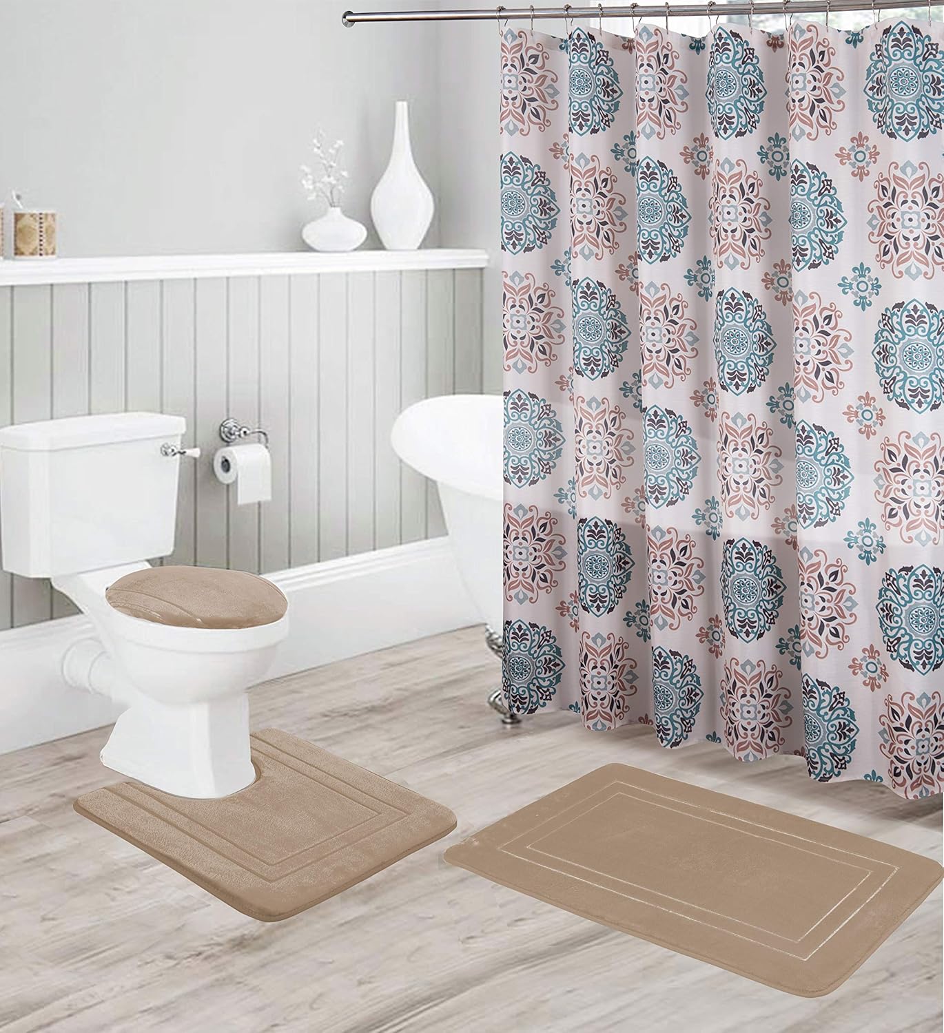 Kids Zone Home Linen 16pc Bathroom Accessory Set