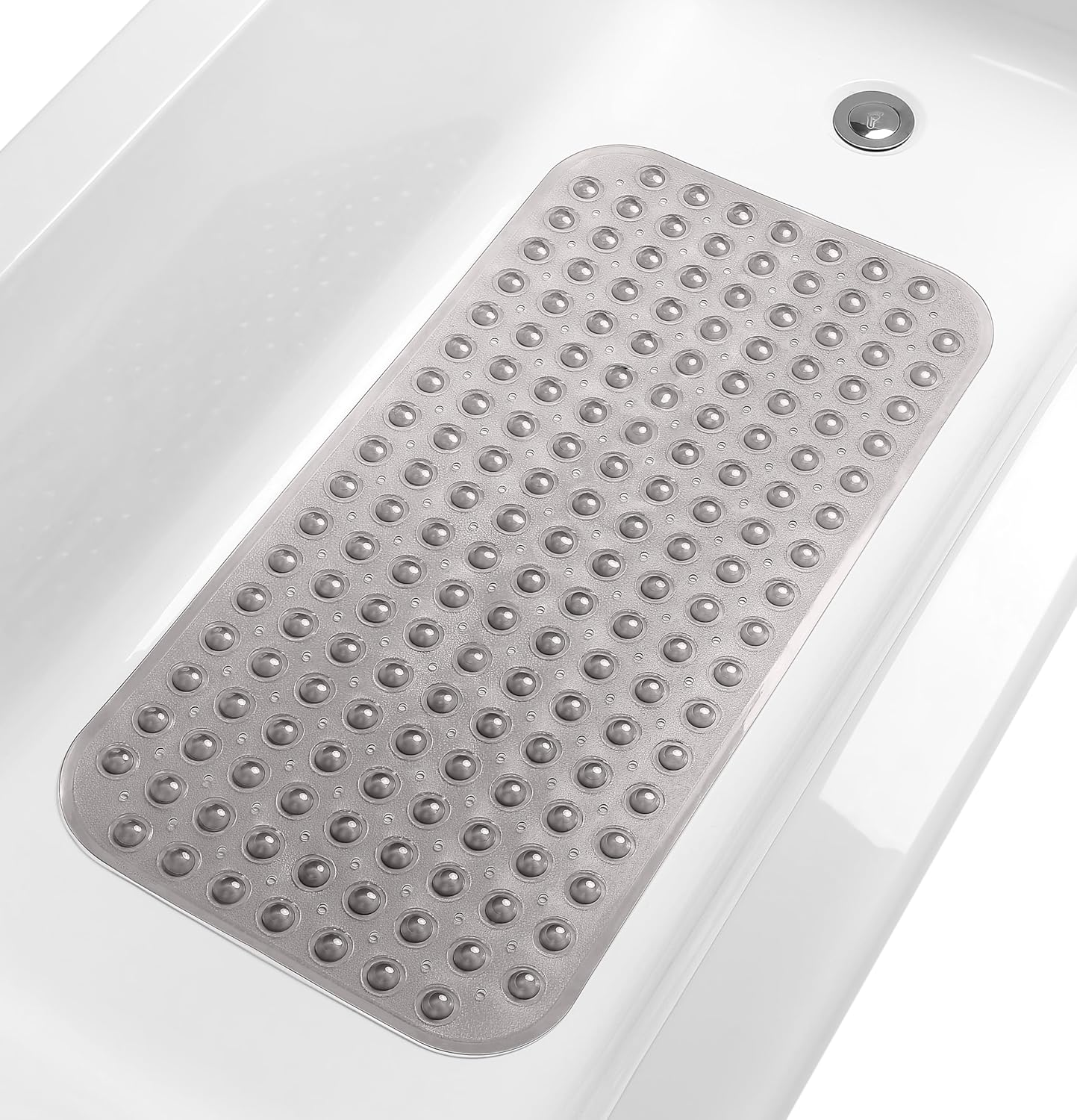 TIKE SMART Medium Non-Slip Bathtub Mat 31x16 1
